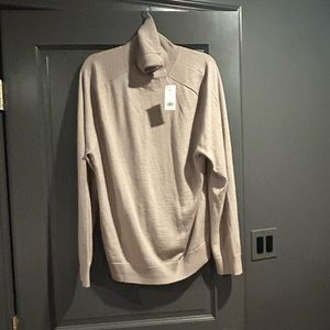 Tan men’s turtleneck NEW NEVER WORN
